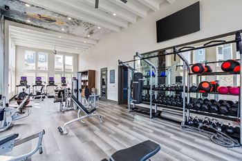 Club-Inspired Fitness Center Featuring State-of-The-Art Fitness Equipment